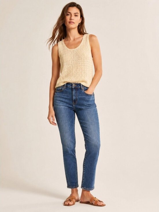 Kut from the Kloth Denim - Kut from the Kloth Katy High Rise Ankle Straigh Jeans - Size 6